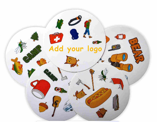 カスタム印刷メーカー パーティー プレイング ファミリー カップル 紙カード